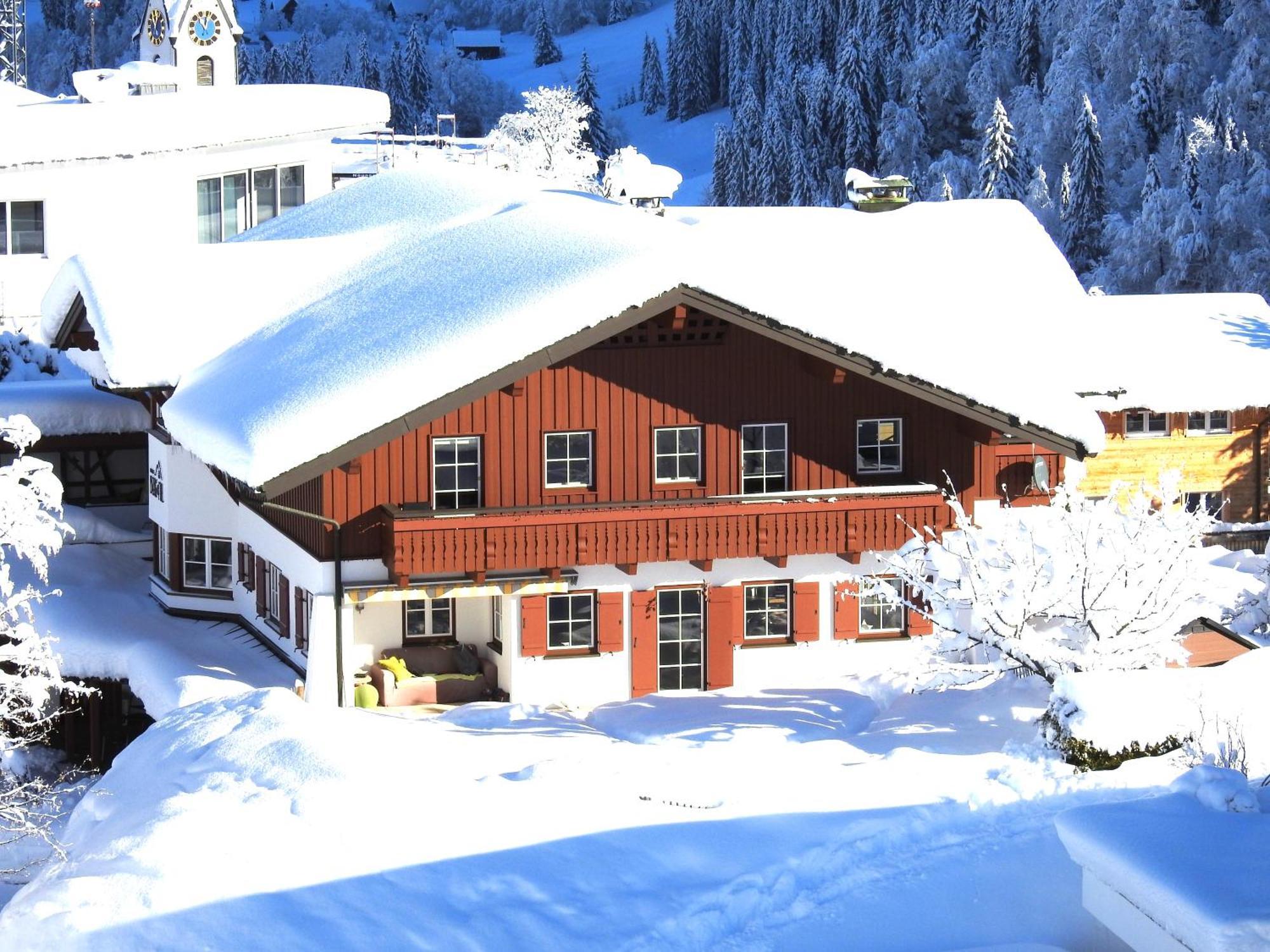 Haus Berg & Tal Leilighet Hirschegg  Eksteriør bilde